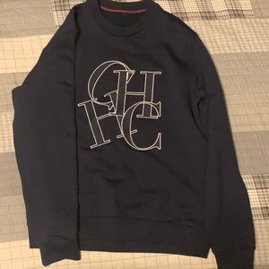 Carolina Herrera navy blue sweat shirt. Great condition.